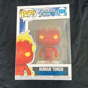 Funko Pop! Marvel: Fantastic Four 4, Human Torch. View all details in images.